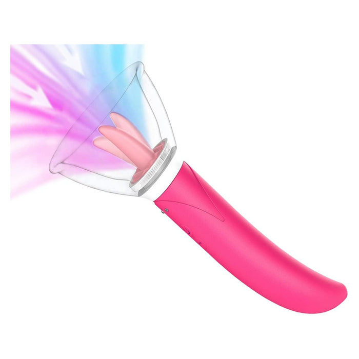 Vibrators sievietēm ar 3in1 stimulāciju: klitora sūcējs un 10 režīmi