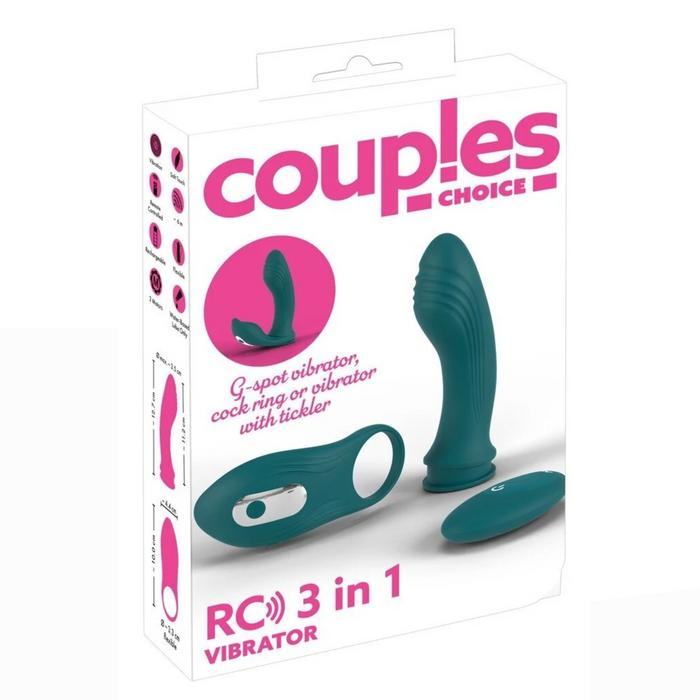 Vibrators Couples Choice 3in1