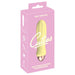 Cuties geltonas mini vaginalinis vibratorius 2.0 - Cuties