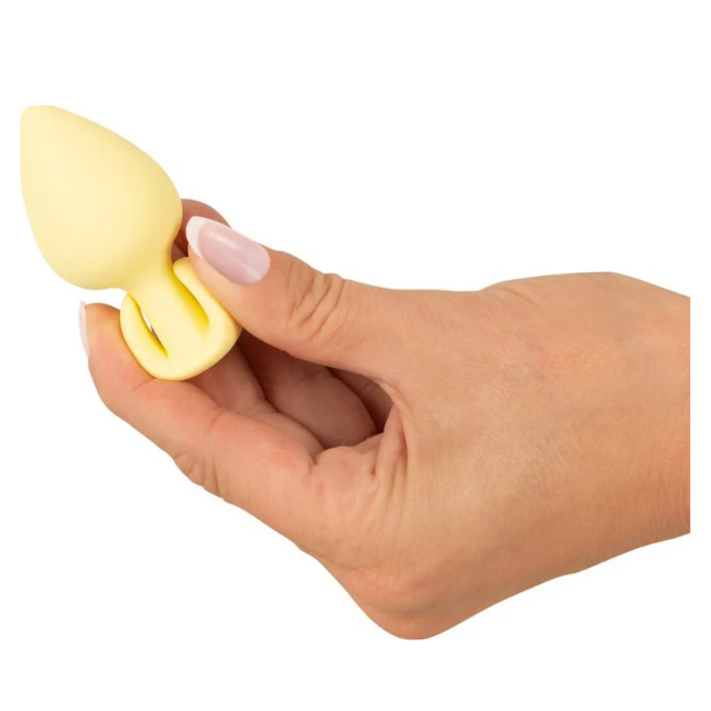 CUTIES dzeltens mini anālais spraudnis