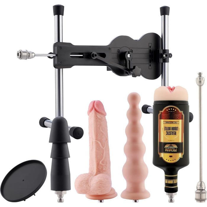 Ukuleles Mīlestības Mašīna ar Tālvadības pulti un Dildo Galviņu