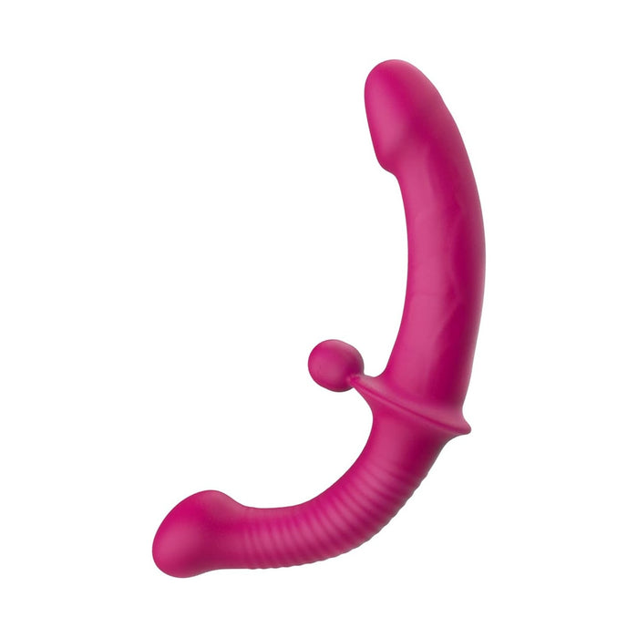 Divpusīgs silikona dildos ar 10 vibrācijas režīmiem un bezvadu tālvadību