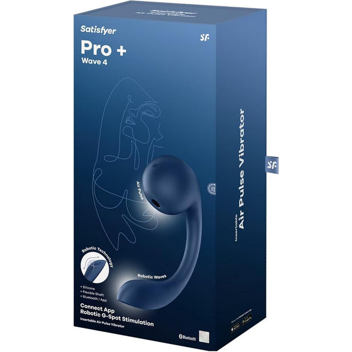 Pro+ Wave 4 Connect – inovatīvs 2-in-1 G-punkta un gaisa impulsu masieris