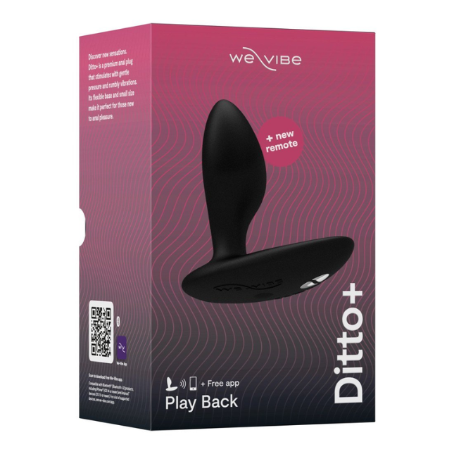 We-Vibe Ditto+ vibrējošs anālais spraudnis