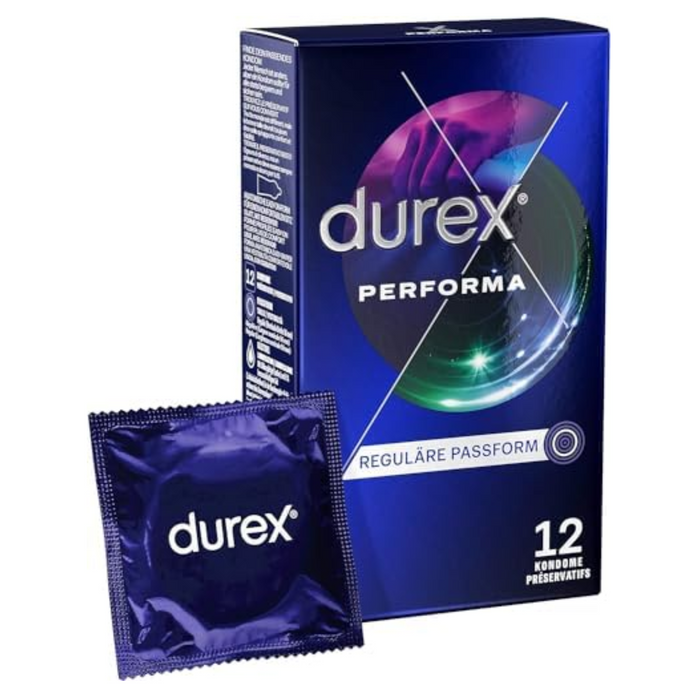 Durex Performa prezervatīvi ejakulācijas aizkavēšanai