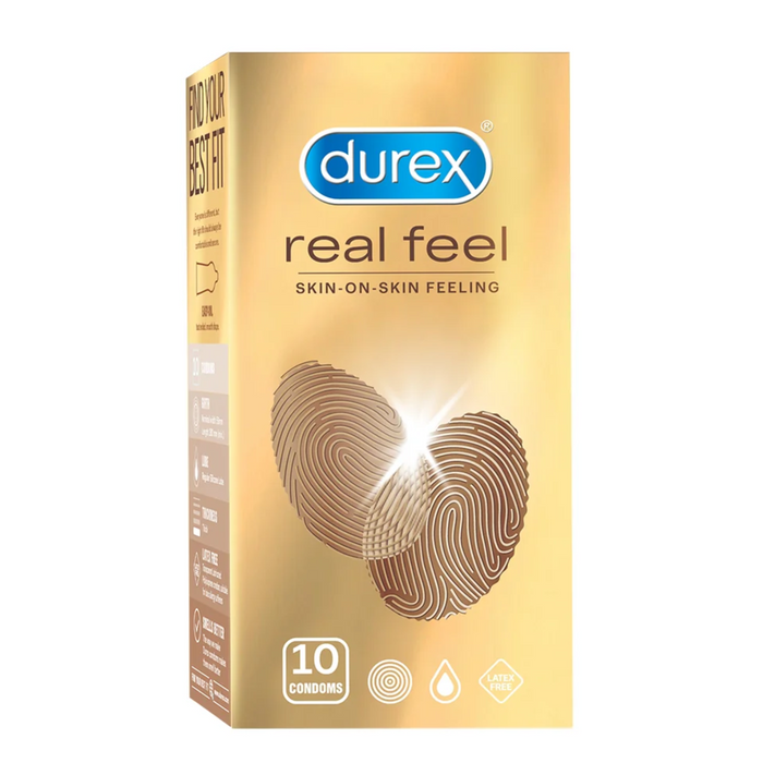 Durex Real Feel plānie prezervatīvi bez lateksa