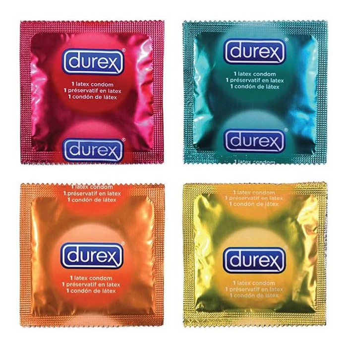 Durex Pleasure Fruits prezervatīvi ar dažādām garšām