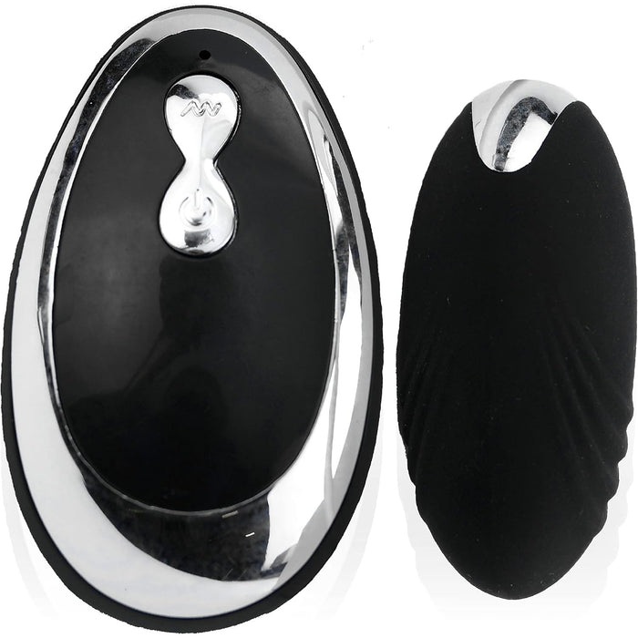 Kompakts vibrējošs olu stimulators ar 10 vibrācijas režīmiem un tālvadību