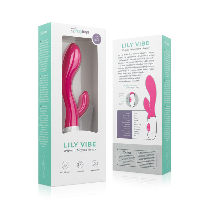 Easytoys Lily 2.0 vibrators - trušveidīgs