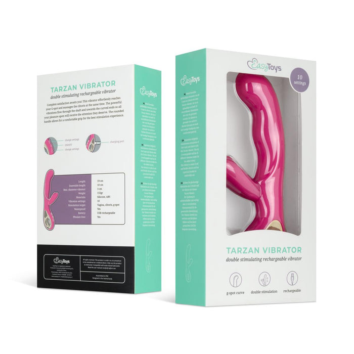 Easytoys Tarzan vibrators - zaķītis