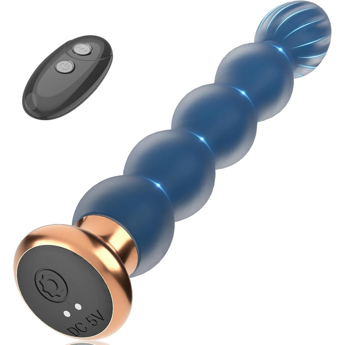 Anālais vibrators iesācējiem ar 10 vibrācijas režīmiem un tālvadību