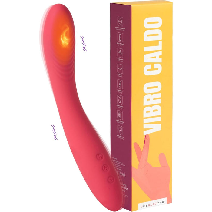 Вибратор для точки G с функцией нагрева и 10 режимами вибрации для женщин