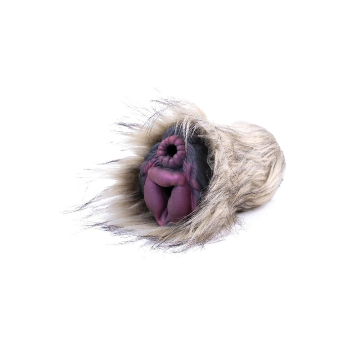 2-в-1 Реалистичный Мастурбатор с Плюшевым Дизайном и 3D Каналами для Мужчин