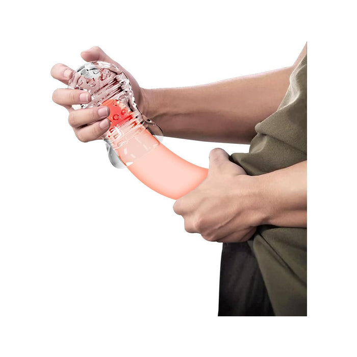 Реалистичный карманный мужской мастурбатор с сильной присоской