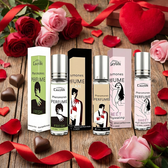 Набор феромональных духов Crazylife для неё – Sweet, Fresh & Ocean (3 × 10 мл)