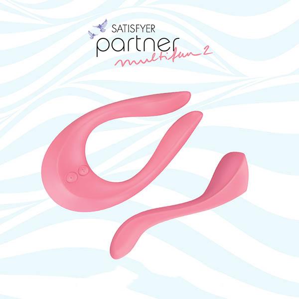 Satisfyer Partner Multifun2 daudzfunkcionāls stimulators