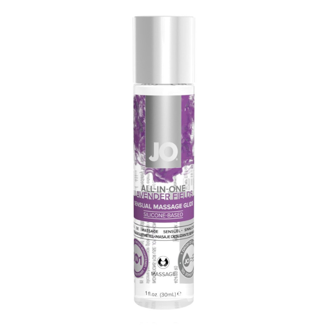 JO All-In-One Lavender Fields masāžas eļļa 30ml