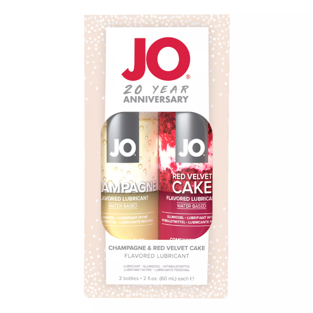JO Champagne &amp; Red Velvet Cake smērvielu komplekts, 2 gab.