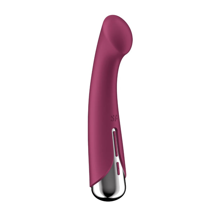 Satisfyer Spinning G-Spot 1 – вибратор для точки G с вращением и вибрацией, красный