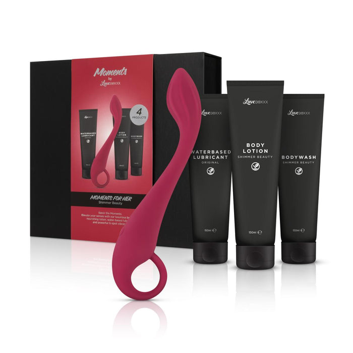 Moment Box Shimmer Beauty Women komplekts sievietēm, 4 daļas