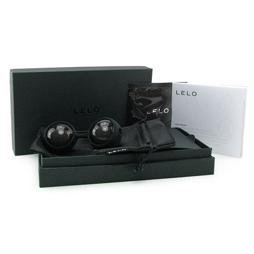 LELO Luna Beads Noir maksts bumbiņas