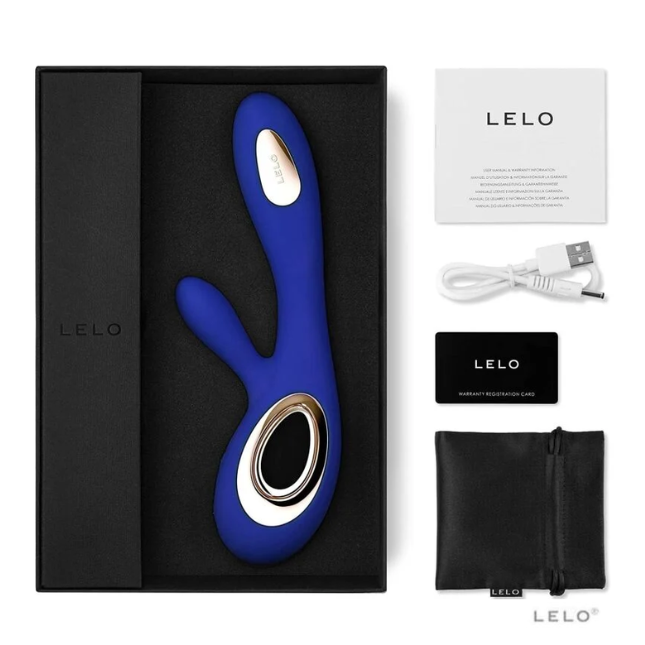 LELO Soraya Wave Midnight zils vibrators - zaķis