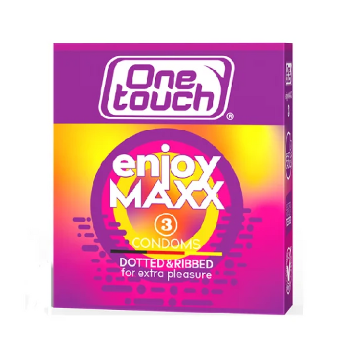 One Touch Enjoy Maxx stimulējošie prezervatīvi