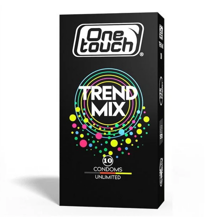 One Touch Trend Mix prezervatīvu komplekts 10 gab.