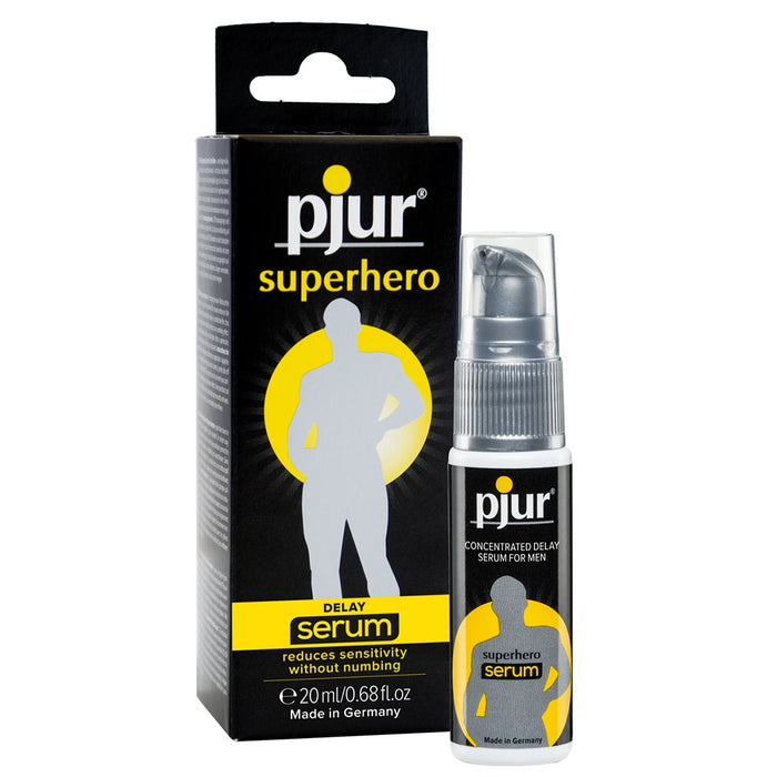 Pjur Superhero Delay Serum dzimumakta pagarinošs serums 20ml