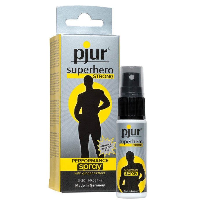 Pjur Superhero Performance Spray Strong dzimumattiecību pagarinošs līdzeklis vīriešiem 20ml