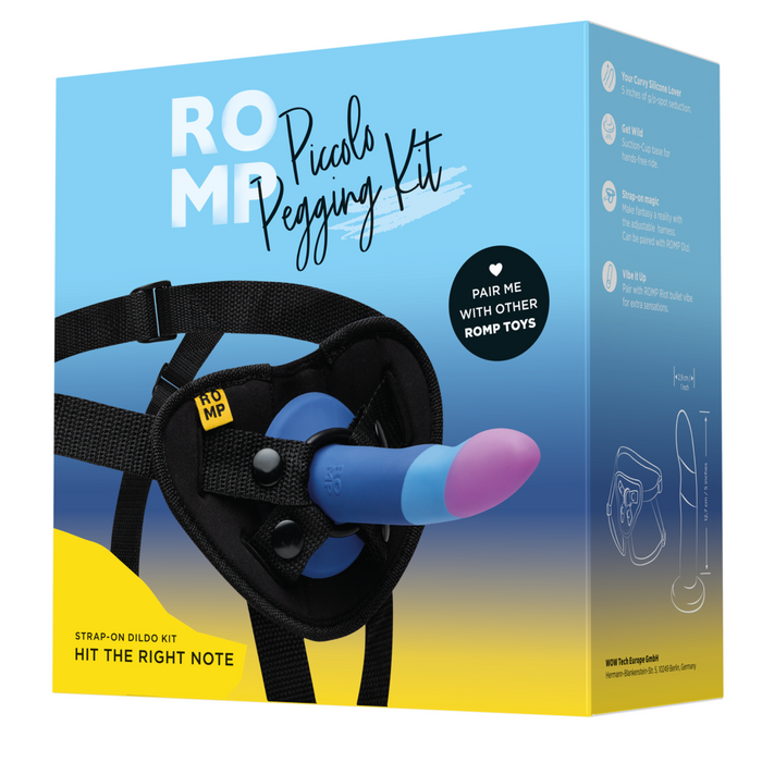 ROMP Piccolo Pegging Kit strap-ons