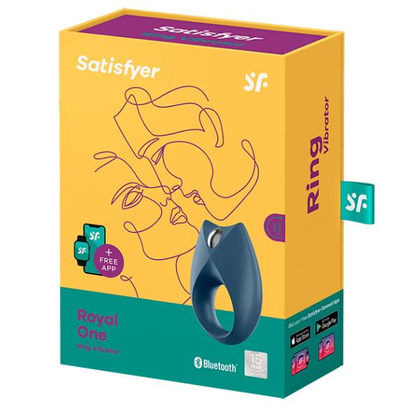 Satisfyer Royal One viedais vibrējošs dzimumlocekļa gredzens