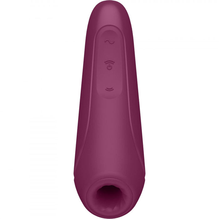 Satisfyer Curvy 1+ sarkans sieviešu stimulators