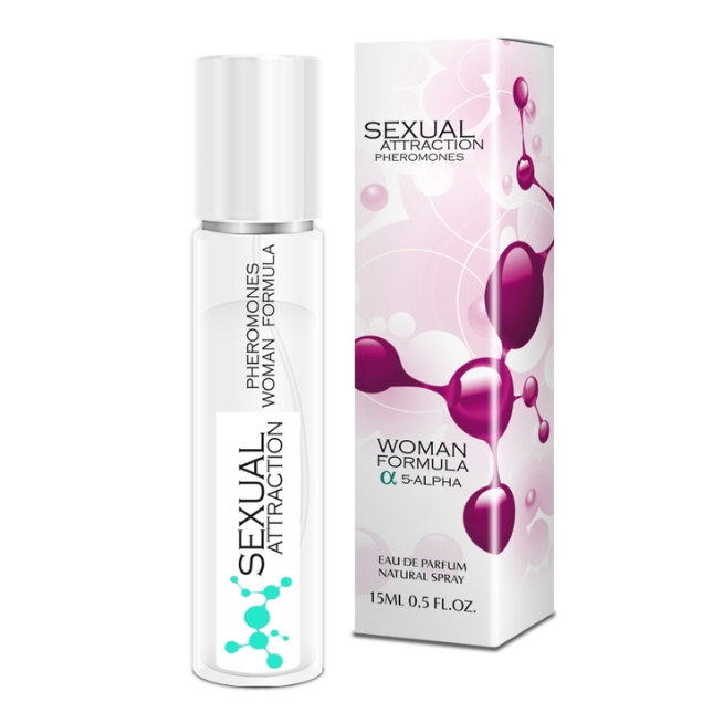 Sexual Attraction feromonu smaržas sievietēm 15ml