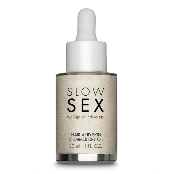 Slow Sex Hair And Skin Shimmer Dry Oil ķermeņa un matu eļļa