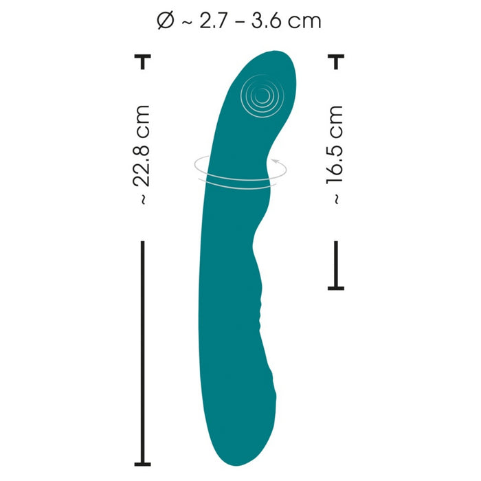 Sweet Smile Rotating G-Spot – rotējošs G-punkta vibrators ar 10 vibrācijas režīmiem