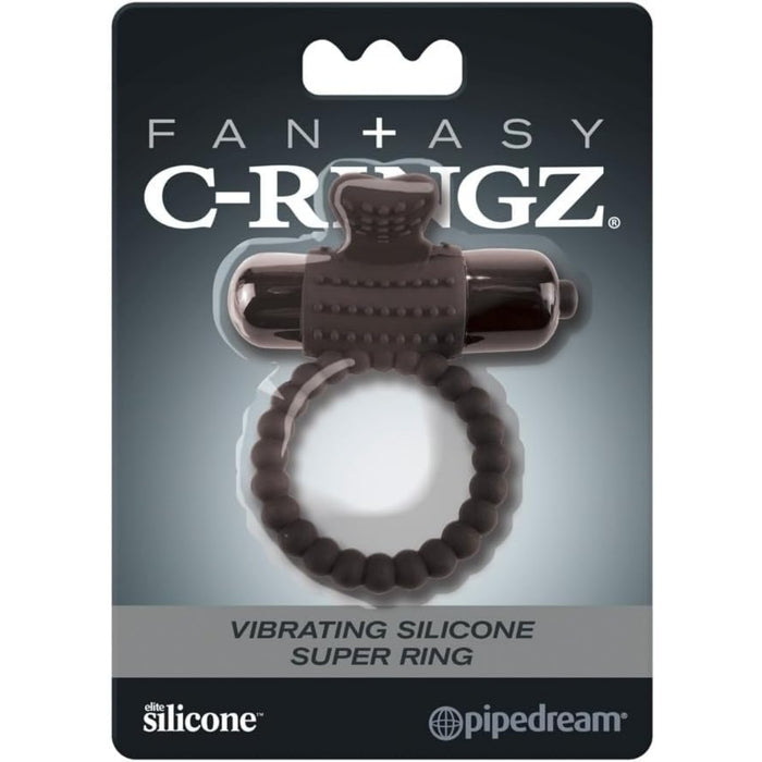 Vibrējošais silikona gredzens Pipedream Fantasy C-Ringz (3,2 cm)
