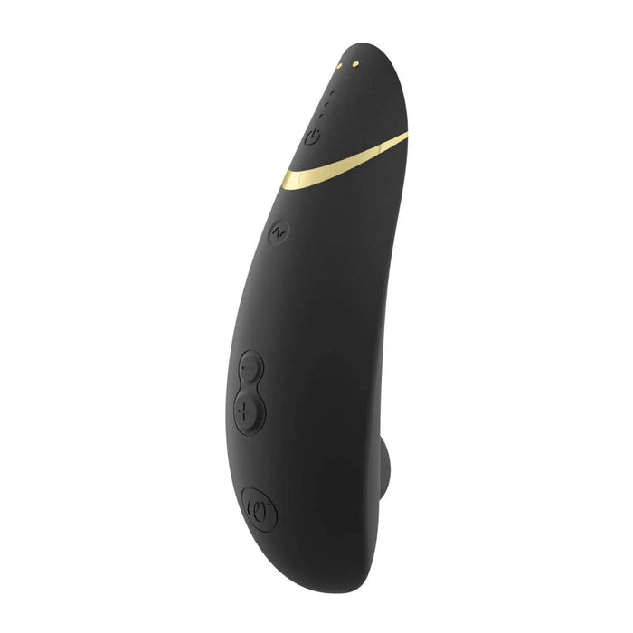 Womanizer PREMIUM 2 – luksusa klitora stimulators, melns