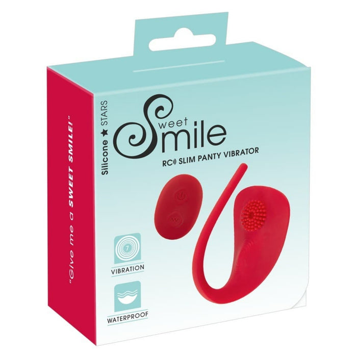 Sweet Smile RC Slim Panty Vibe – klitora un anālā stimulators