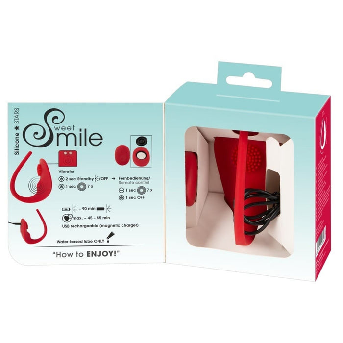 Sweet Smile RC Slim Panty Vibe – klitora un anālā stimulators