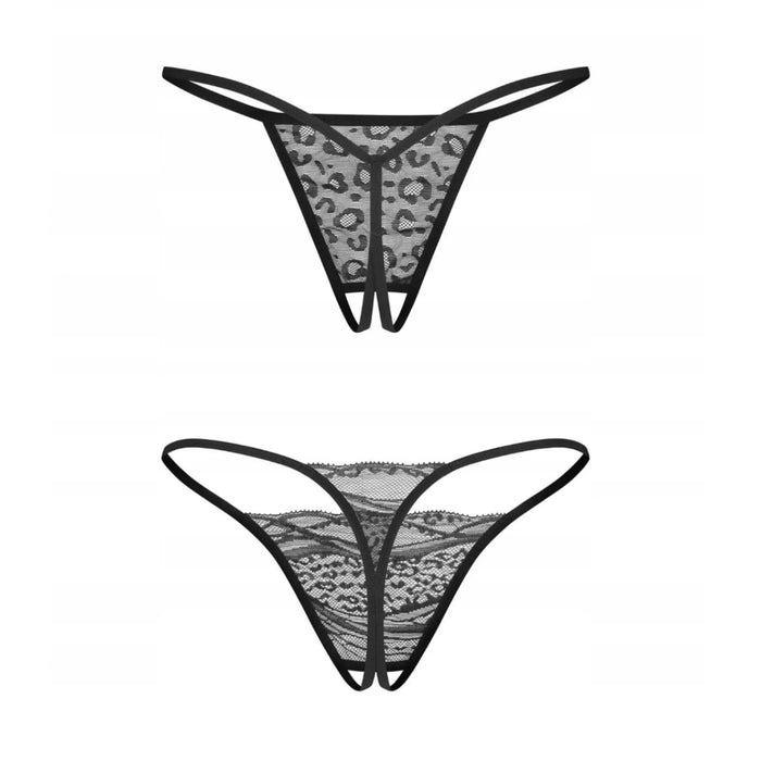 Bianca 2-pack открытые стринги (2 шт.) — L/XL