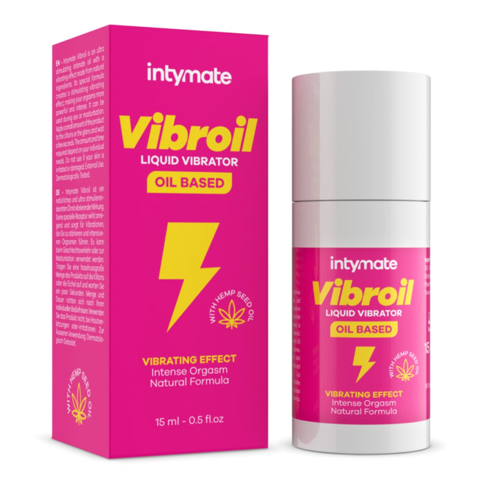 INTIMATELINE INTYMATE – Vibrējoša intīmā eļļa Vibroil, 15 ml