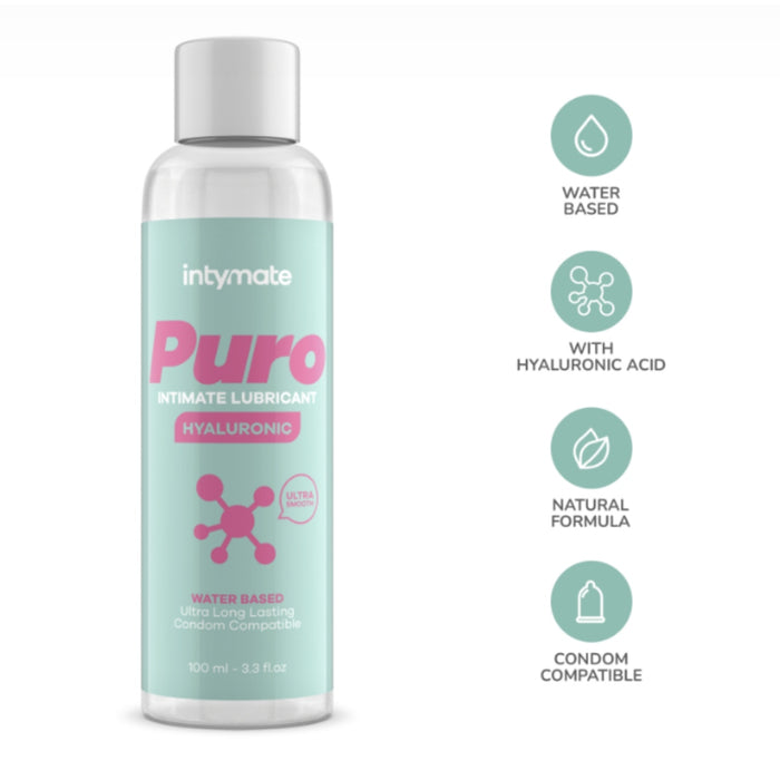 INTYMATE Puro hialuronskābes lubrikants uz ūdens bāzes, 100 ml