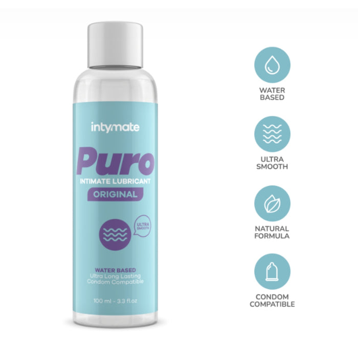INTYMATE Puro Original lubrikants uz ūdens bāzes, 100 ml