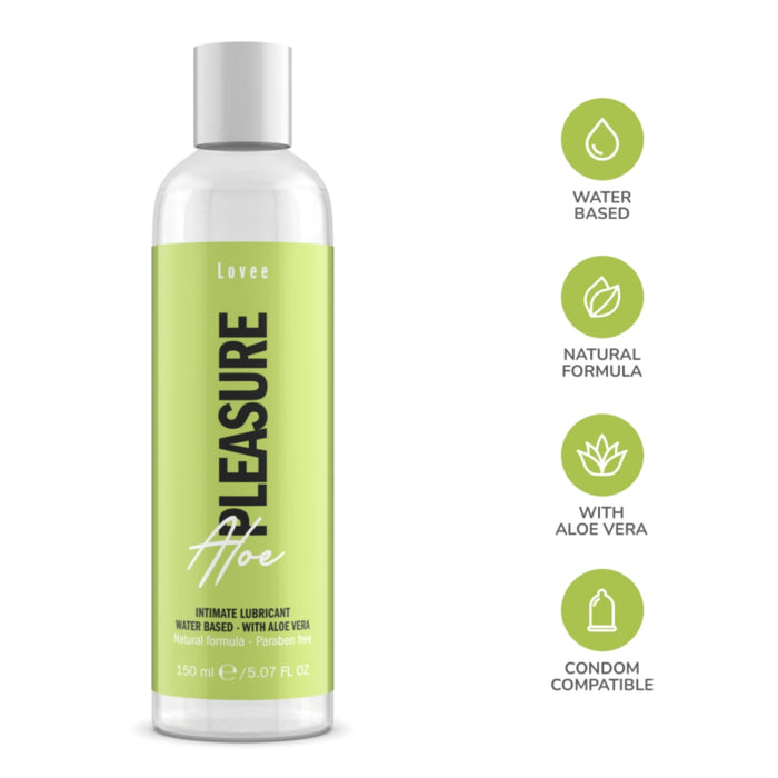Lovee Aloe Pleasure лубрикант на водной основе, 150 мл