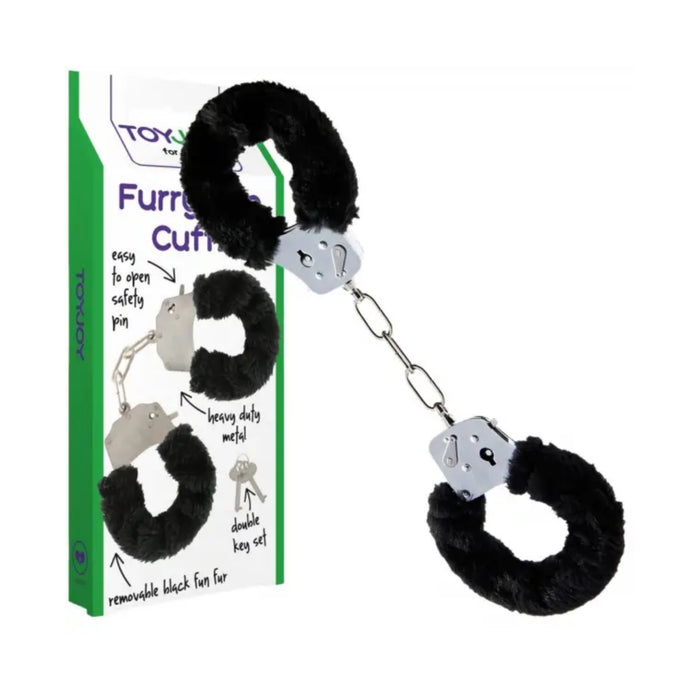 Furry Fun Cuffs — плюшевые наручники с ключами.