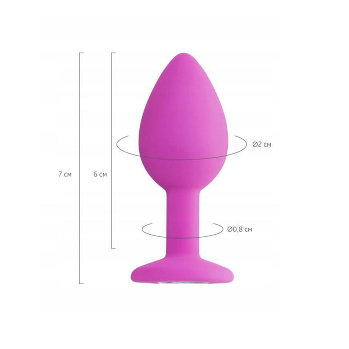 ToDo Anal Plug Brilliant анальная пробка, 7 см