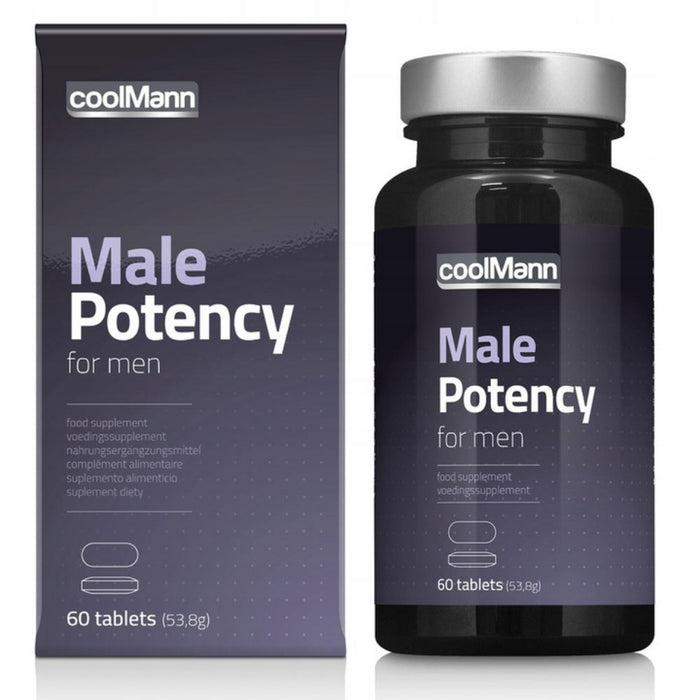 CoolMann Male Potency Tabs для мужчин – 60 таблеток