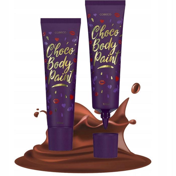 Cobeco Chocolate Bodypaint – шоколадная краска для тела, 100 мл