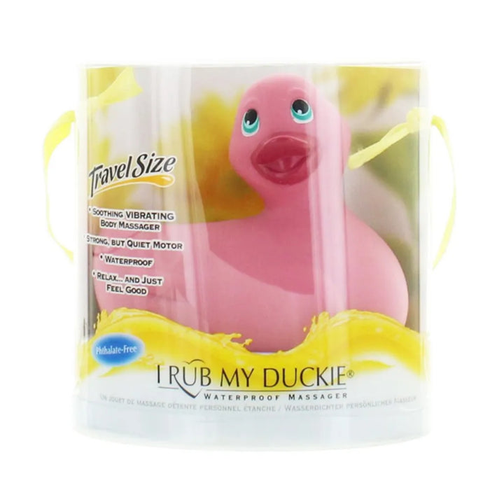 Вибрирующий массажёр в форме уточки „I Rub My Duckie“ – водонепроницаемый